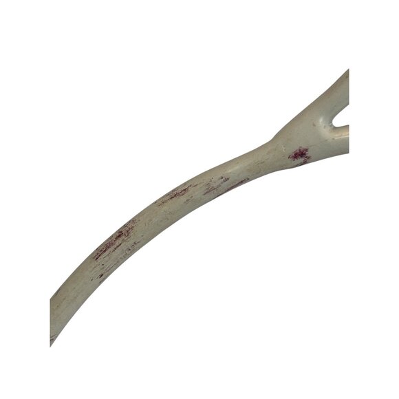 Shabby Chick Style Bunny Rabbit Plate Hanger White 15x8 - Picture 10 of 15